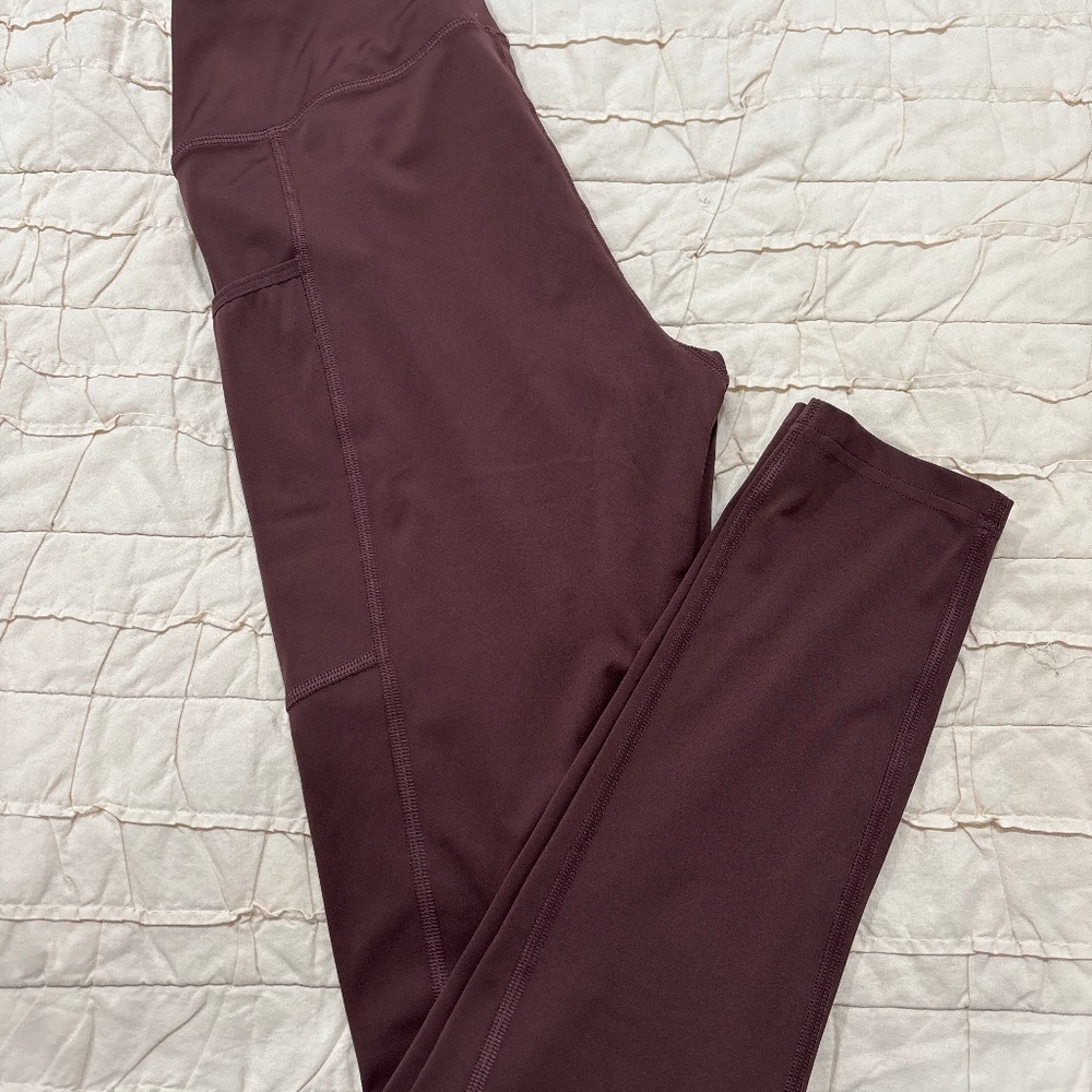 Gymshark maroon leggings